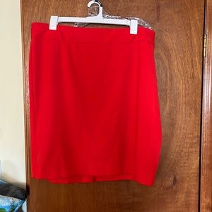 Lane BRYANT Size 22 pencil skirt. Good Condition; Polyester/Rayon/Spandex